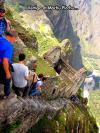 Vertigo at Machu Picchu.